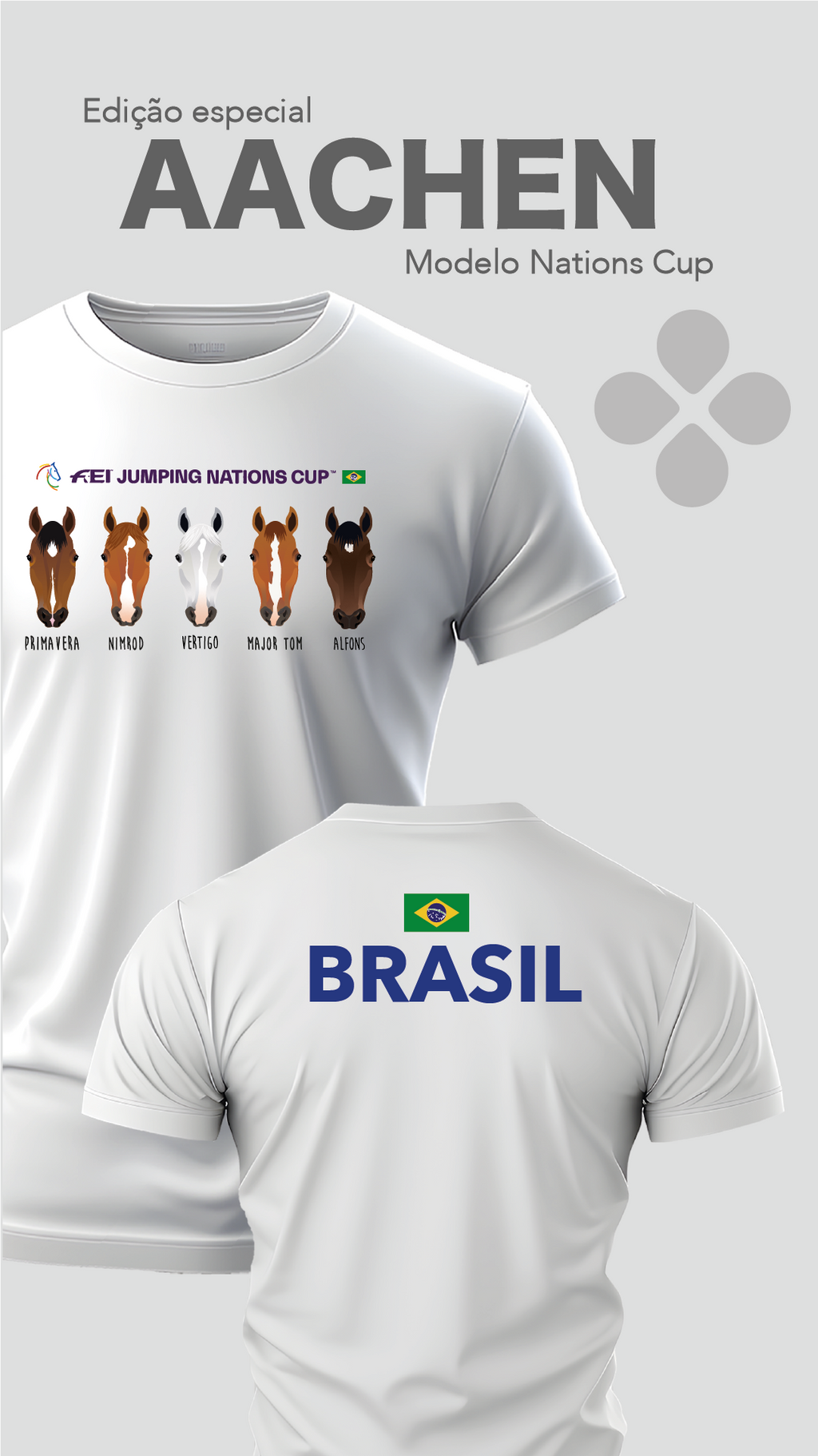 Camiseta Edição Aachen - Nations Cup