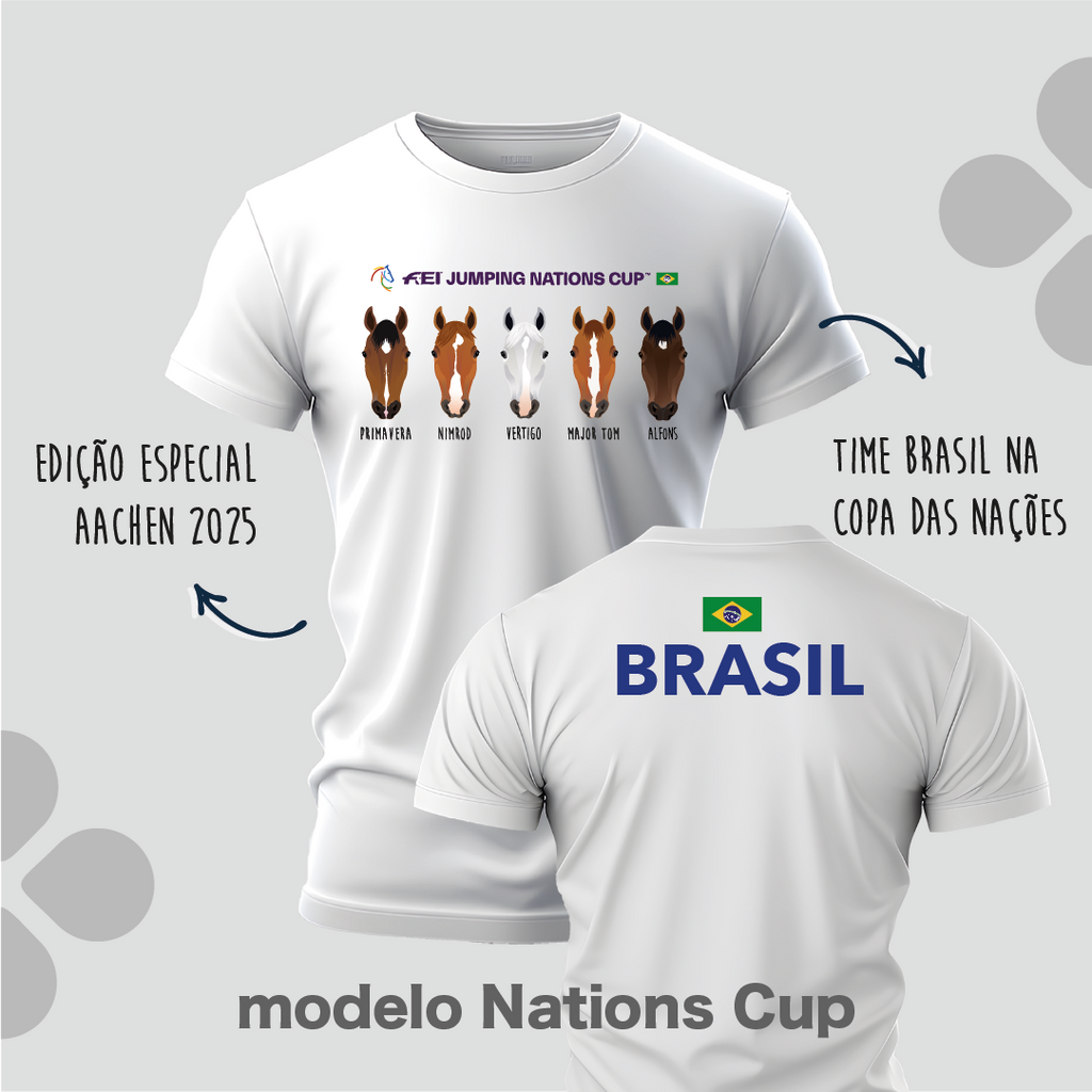 Camiseta Edição Aachen - Nations Cup
