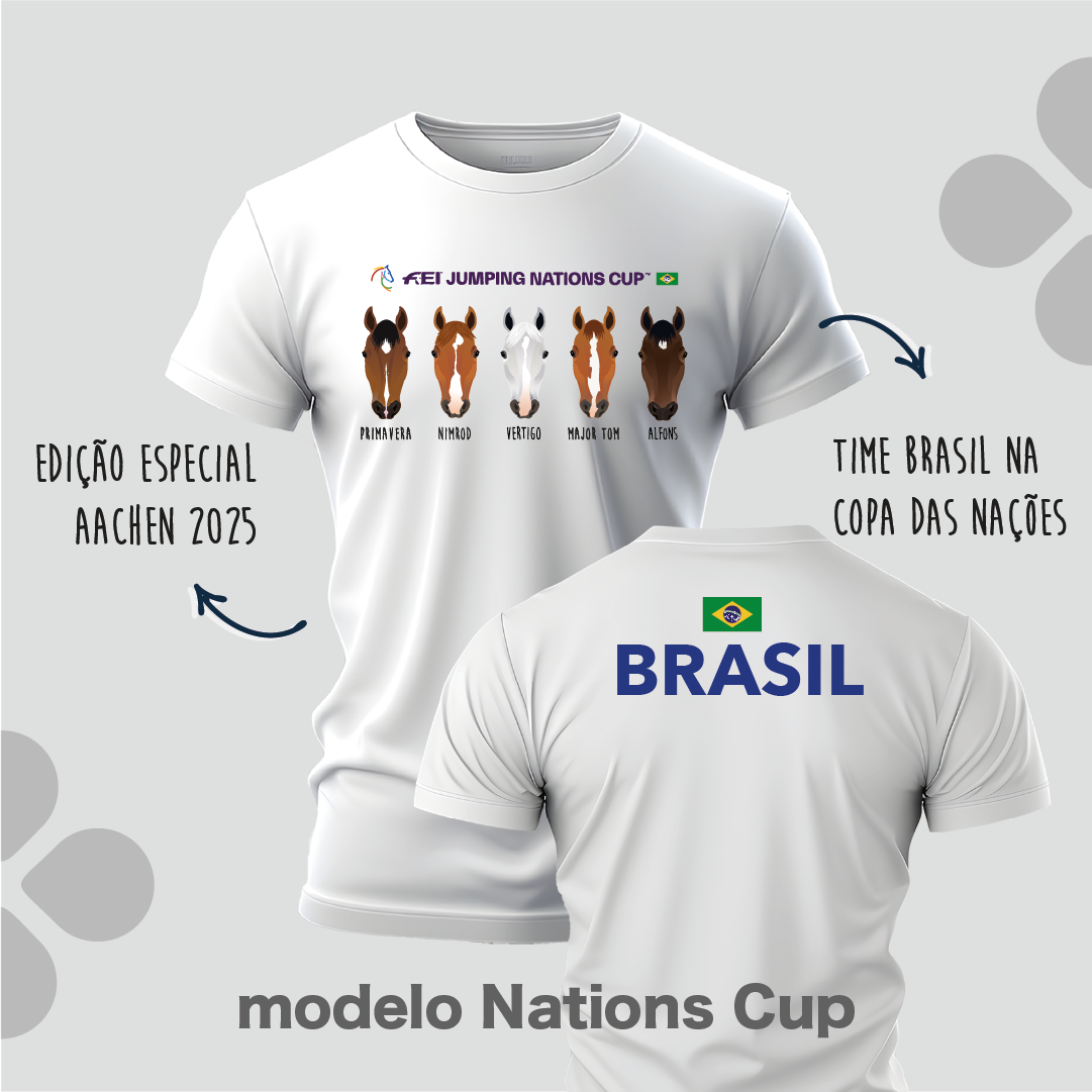 Camiseta Edição Aachen - Nations Cup